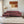 Venice 6 Seater Sofa Left Corner - ( Plush Suede Fabric - Brown )