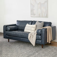 vienna 3 seater sofa leatherette fabric tan copy copy