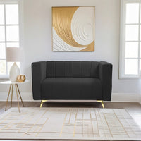 tokyo icon 2 seater sofa plush suede fabric teal copy