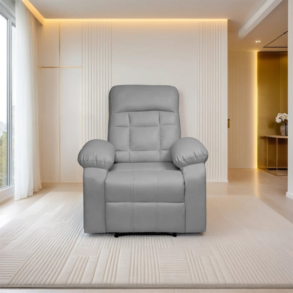 Havana 1 Seater Motorised Recliner – ( Spacious, Luxurious & DIY-Friendly - Grey )