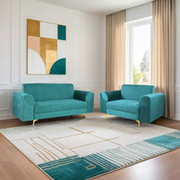 venice 3 2 seater sofa plush suede fabric grey copy
