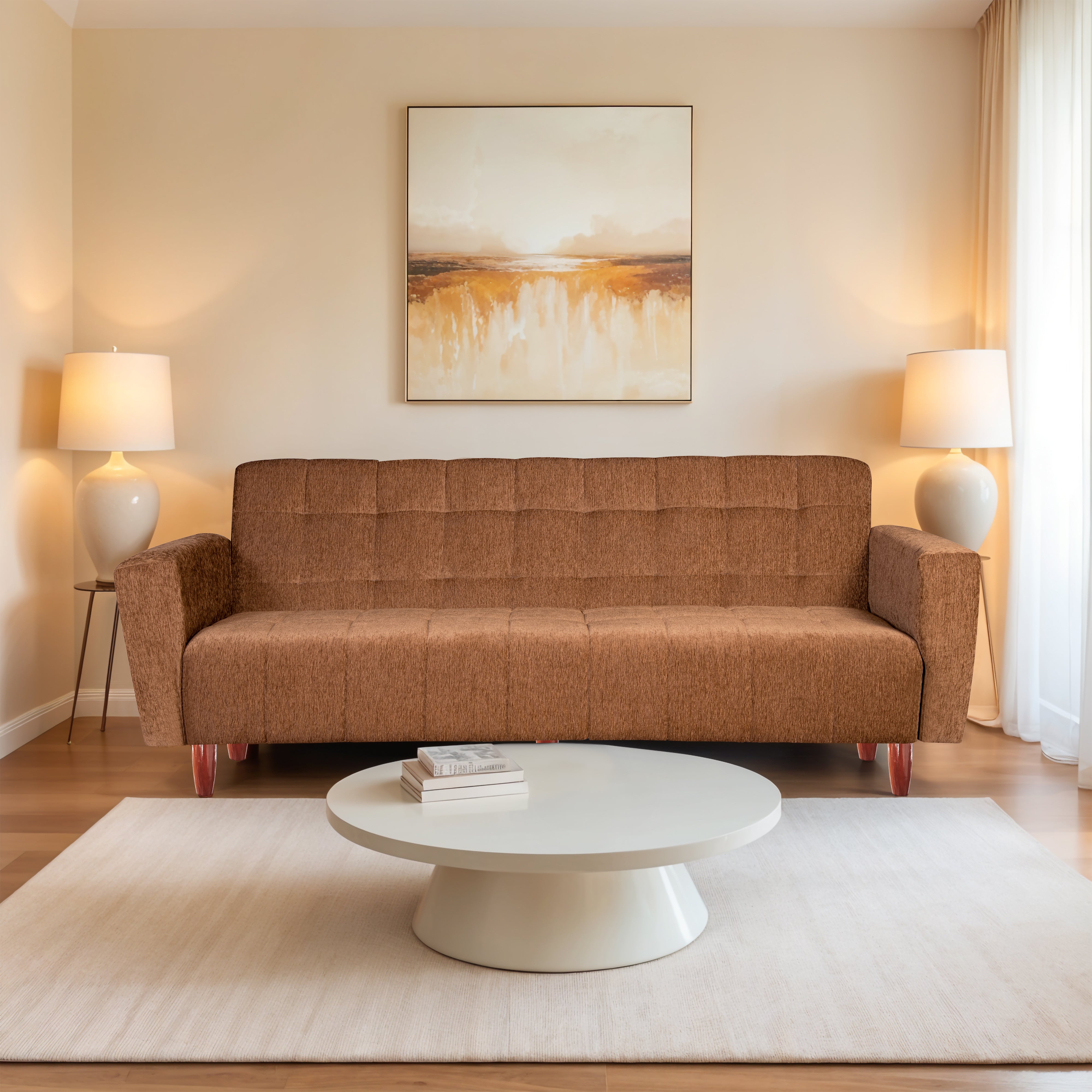 wooden sofa cum bed