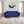 Milan Icon Ottoman 4 Seater Sofa - ( Plush Suede Fabric - Blue )