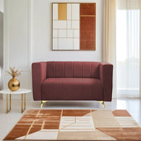 tokyo icon 2 seater sofa plush suede fabric blue copy