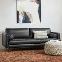 vienna 3 seater sofa leatherette fabric green copy