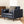 Vienna 1 Seater Sofa- ( Leatherette Fabric - Blue )