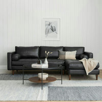 vienna 6 seater sofa right corner leatherette fabric green copy