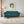 Milan Icon Ottoman 4 Seater Sofa - ( Plush Suede Fabric - Teal )