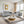 Venice (3+2) Seater Sofa- ( Plush Suede Fabric - Grey)
