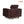 Berlin 1 Seater Sofa- ( Premium Molfino Fabric- Brown )