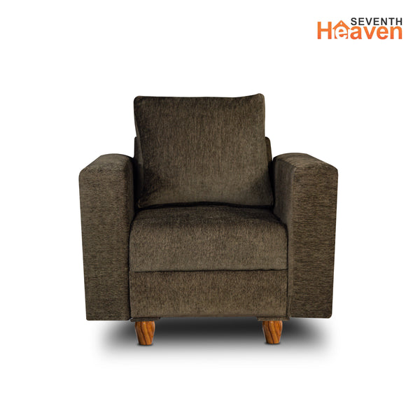 Rio 1 Seater Sofa- ( Premium Molfino Fabric- Green )