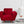 Milan 1 Seater Sofa - ( Premium Molfino Fabric- Maroon )