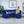 Tokyo 5 Seater Sofa with 2 Ottomans- ( Premium Molfino Fabric- Blue )