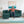 Sydney 4 Seater Sofa with Ottoman- ( Plush Suede Fabric- Teal )