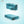 Curved Flipper X Sofa Cum Bed - 3 Seater, ( Jute Fabric,Sky Blue )