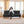 Florida Neo 4 Seater Wooden Sofa Cum Bed - ( Premium Molfino Fabric- Black )