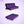 Florida 3 Seater Wooden Sofa Cum Bed - ( Premium Molfino Fabric- Purple )