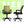 Bolt Mid-Back Office Chair – Ergonomic, Durable & Versatile ( Green )
