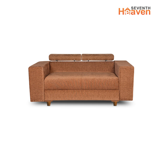 Berlin 2 Seater Sofa- ( Premium Molfino Fabric- Beige )