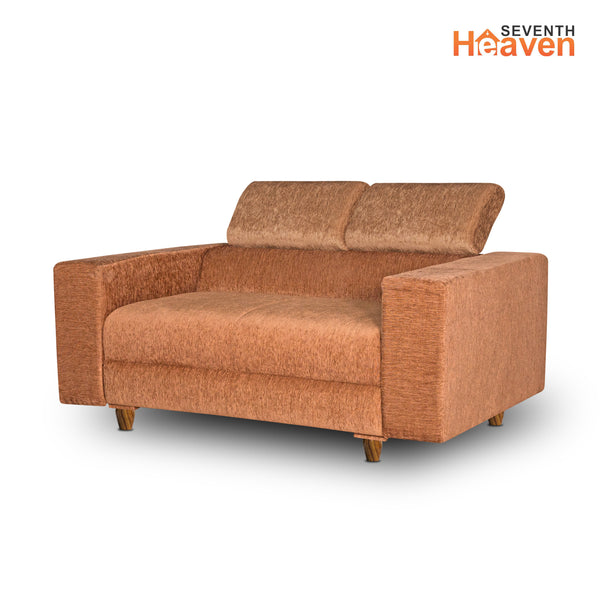 Berlin 2 Seater Sofa- ( Premium Molfino Fabric- Beige )