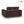 Berlin 2 Seater Sofa- ( Premium Molfino Fabric- Brown )