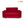 Berlin 2 Seater Sofa- ( Premium Molfino Fabric- Maroon )