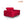 Berlin 2 Seater Sofa- ( Premium Molfino Fabric- Maroon )