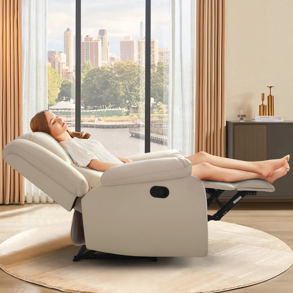 Phoenix 1 Seater Recliner – ( Spacious, Luxurious & DIY-Friendly- Beige )