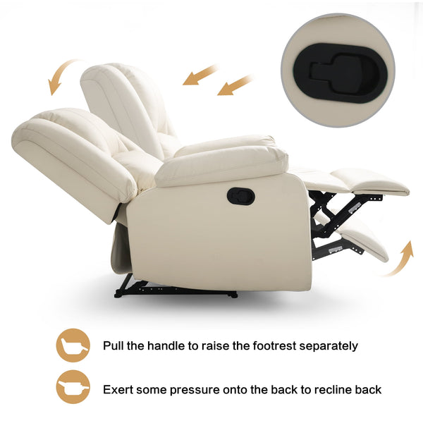 Phoenix 1 Seater Recliner – ( Spacious, Luxurious & DIY-Friendly- Beige )