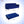 Lisbon Neo 3 Seater Wooden Sofa Cum Bed - ( Premium Molfino Fabric- Blue )