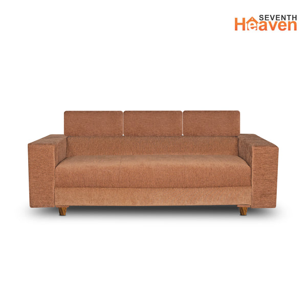 Berlin (3+2) Seater Sofa- ( Premium Molfino Fabric- Beige )