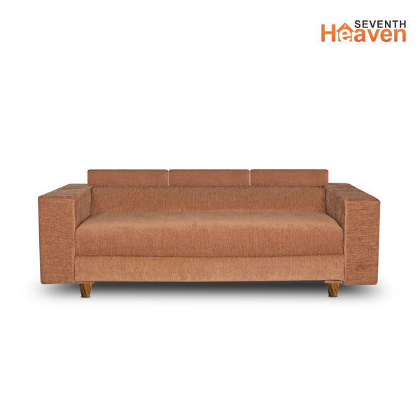 Berlin (3+2) Seater Sofa- ( Premium Molfino Fabric- Beige )