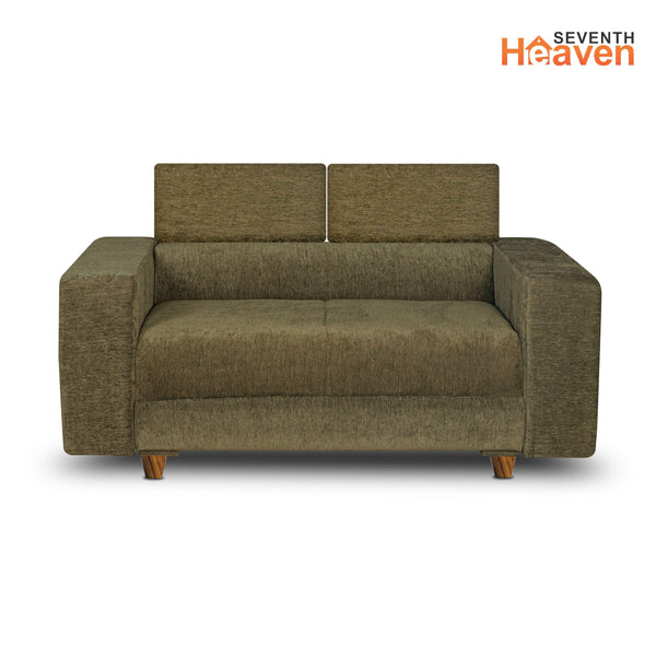 Berlin (3+2) Seater Sofa- ( Premium Molfino Fabric- Green )