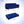Lisbon Neo 4 Seater Wooden Sofa Cum Bed - ( Premium Molfino Fabric- Blue )