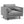 Vienna 1 Seater Sofa- ( Leatherette Fabric - Grey )