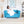 Tokyo 2 Seater Sofa- ( Premium Molfino Fabric- Sky Blue )