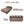 Flipper X Sofa Cum Bed - 4  Seater, Plain Cushion ( Jute Fabric, Brown  )