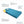 Rejoice Sofa Cum Bed - 1 Seater, Printed Cushion (Jute Fabric- Sky Blue )
