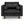 Vienna 1 Seater Sofa- ( Leatherette Fabric - Black )
