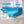 Tokyo 6 Seater Sofa Right Corner- ( Premium Molfino Fabric- Sky Blue )