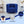 Tokyo 1 Seater Sofa- ( Premium Molfino Fabric- Blue )