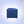 Tokyo Icon 1 Seater Sofa- ( Plush Suede Fabric- Blue )