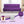 Florida Neo 4 Seater Wooden Sofa Cum Bed - ( Premium Molfino Fabric- Purple )