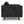 Vienna 1 Seater Sofa- ( Leatherette Fabric - Black )