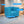 Tokyo 1 Seater Sofa- ( Premium Molfino Fabric- Sky Blue )