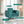 Venice 1 Seater Sofa - ( Plush Suede Fabric - Teal )