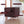 Sydney 1 Seater Sofa- ( Plush Suede Fabric- Brown )