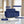 London 2 Seater Sofa- ( Plush Suede Fabric- Blue )