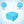 Tokyo 1 Seater Ottoman Stool - ( Chenille Molfino - Sky Blue )