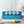 Flipper X Sofa Cum Bed Cover - 4 Seater, Printed Cushion ( Jute Fabric, Sky Blue )